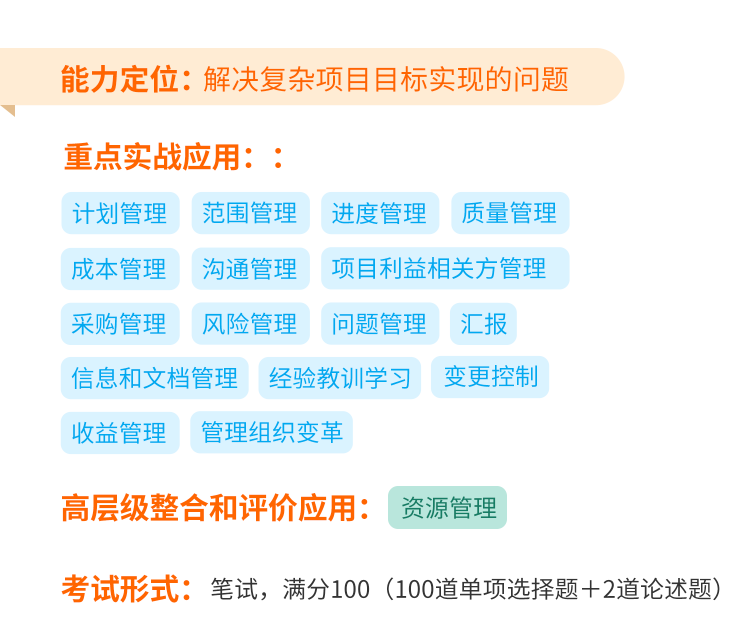 中级项目管理专业人员（CSPM-3）