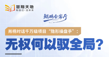 慧翔天地：肖杨对话千万级项目“隐形操盘手”无权何以驭全局?
